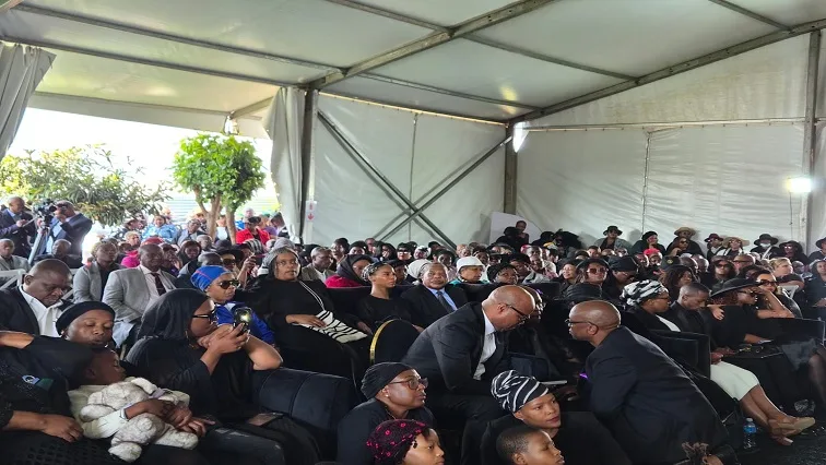 The funeral service for Elizabeth “Tsontso” Moselakgomo in Phake, Mpumalanga, on 20 September 2026.